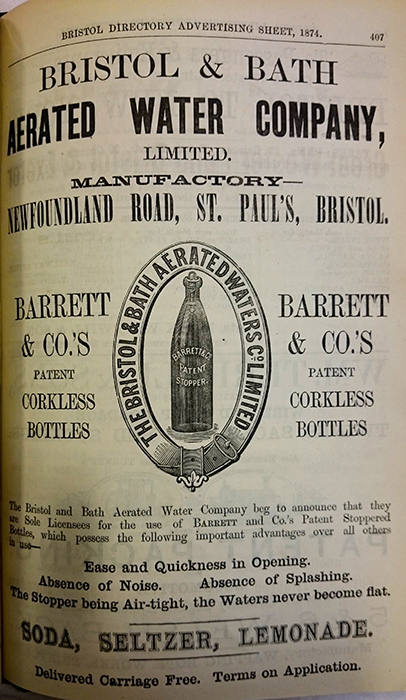 Bath and Bristol Advertisement