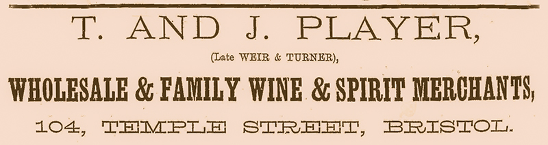 Player T. & J. Player 1879